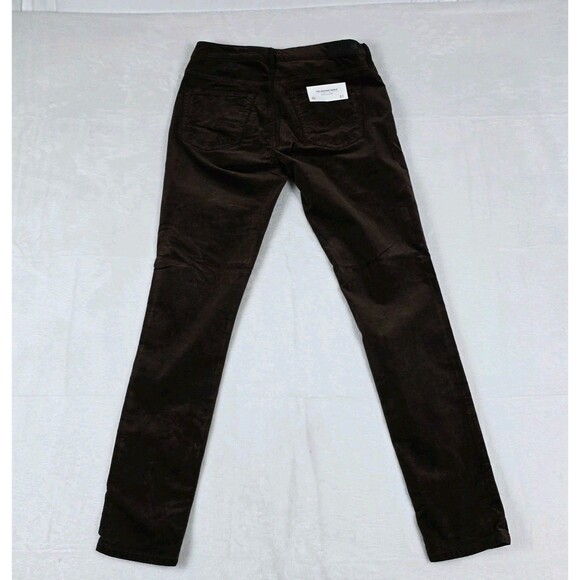 AG Goldschmied Legging Ankle Women’s Brown Stretch Corduroy Skinny Jeans Size 27 - Picture 2 of 11